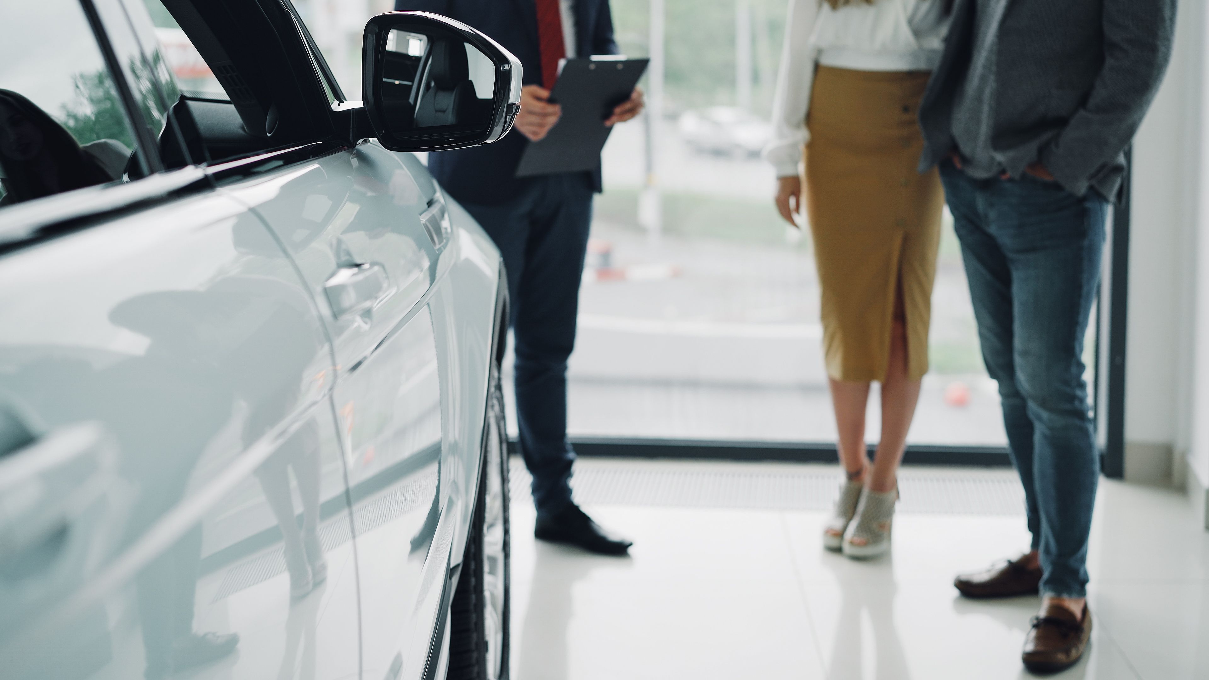 Premium vehicle showroom